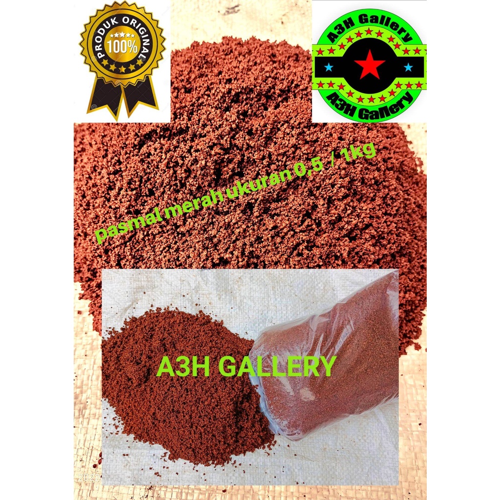 pasir malang merah super halus no 1  / 1 kg