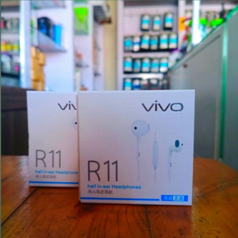 headset VIVO R11 Original Good Quality Super bass