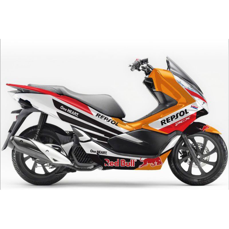 decal motor Honda PCX sticker pcx repsol