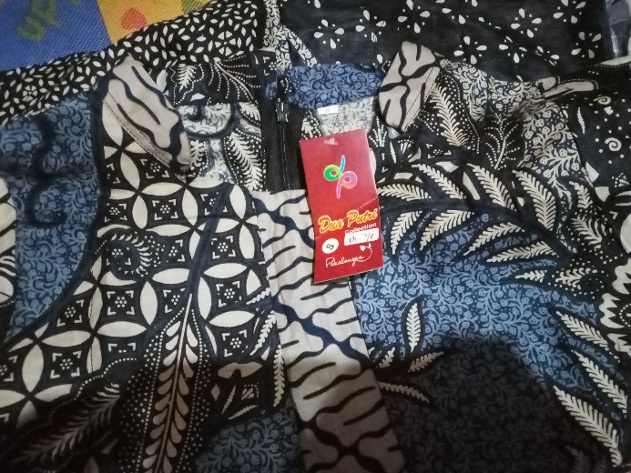 Blouse Batik Wanita Modern Trendy By Batik Dua Putri Collection