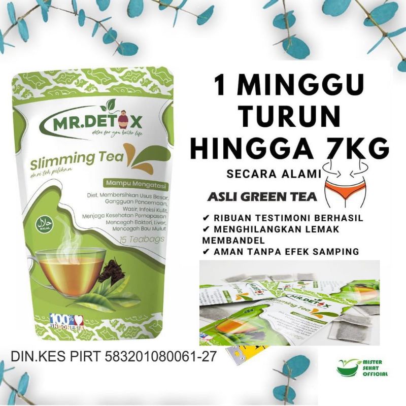 

Pelangsing tubuh slimming tea 250ml