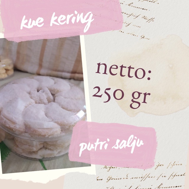 

KUE KERING PUTRI SALJU / KUE LEBARAN 250gr