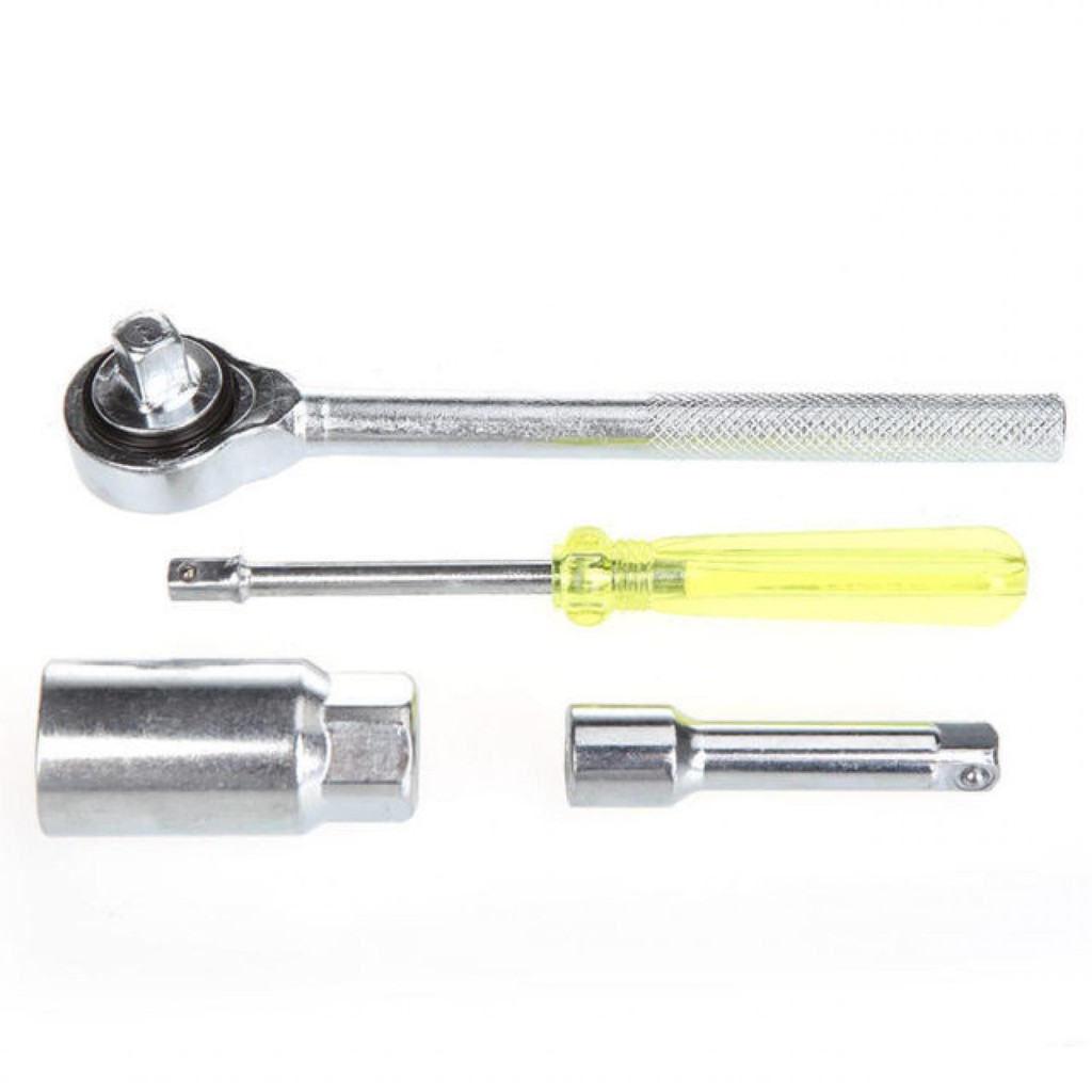Kunci Pas 40 Pcs Multifungsi Kunci Sok Set Sock Serbaguna Socket Wrench Set Tool Alat Pertukangan