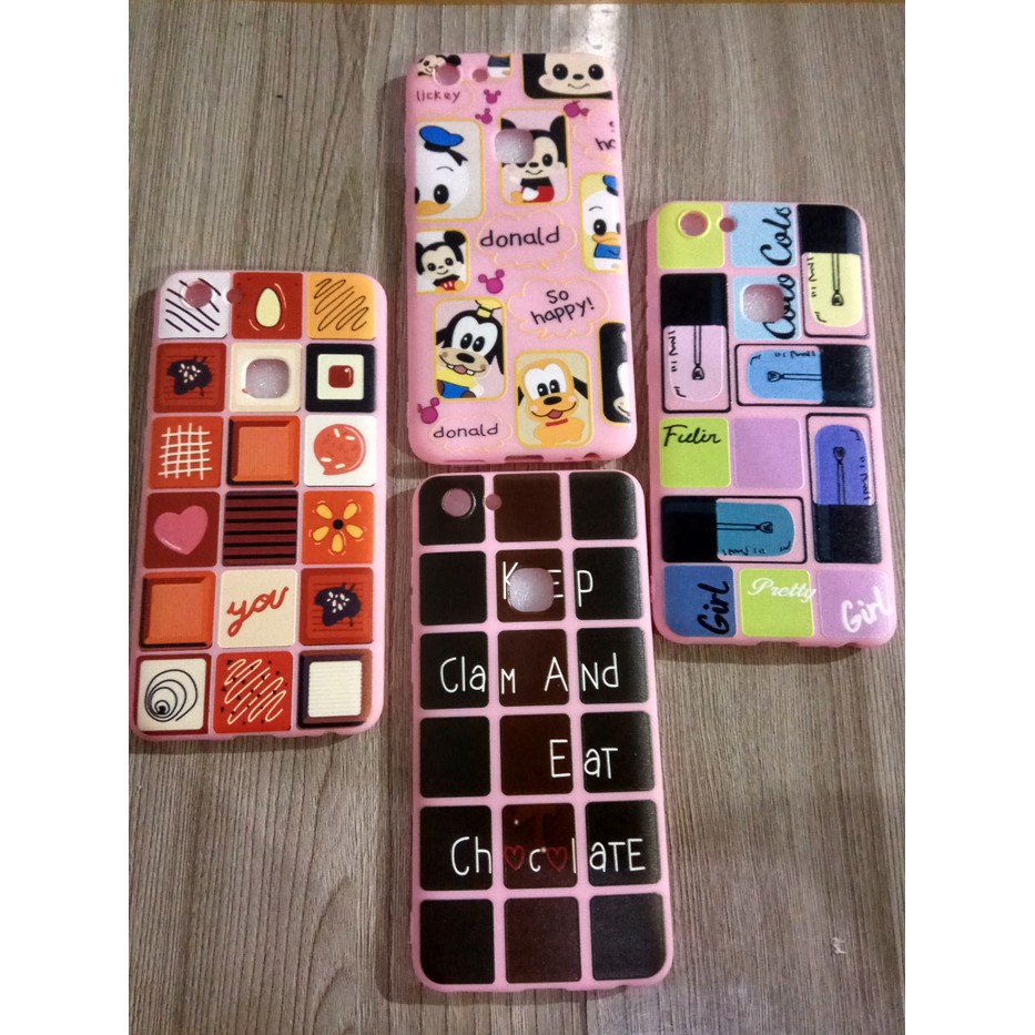 CASE DISNEY PINK VIVO V7 CASE VIVO V7 CASE MOTIF DISNEY PINK VIVO V7