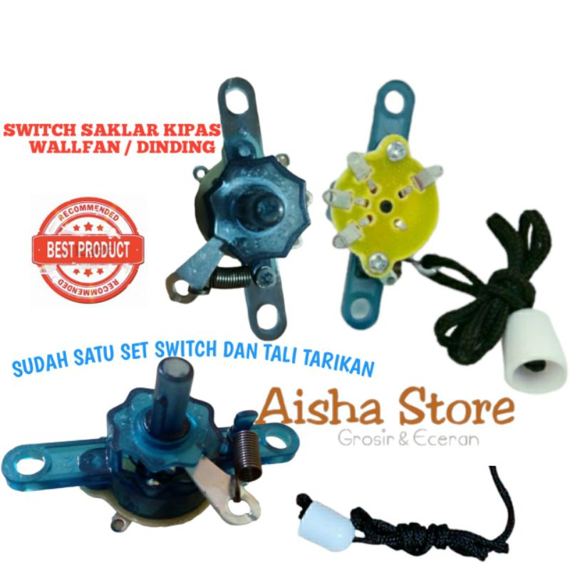 SWITCH SAKLAR KIPAS WALLFAN SAKLAR TARIKAN KIPAS DINDING SWIT KIPAS GANTUNG TARIKAN KIPAS