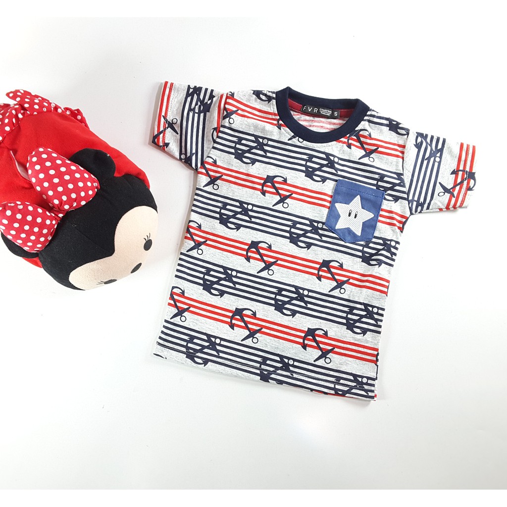 [12217] Kaos Anak/Kaos Bayi Import Ship Star/grosir baju anak
