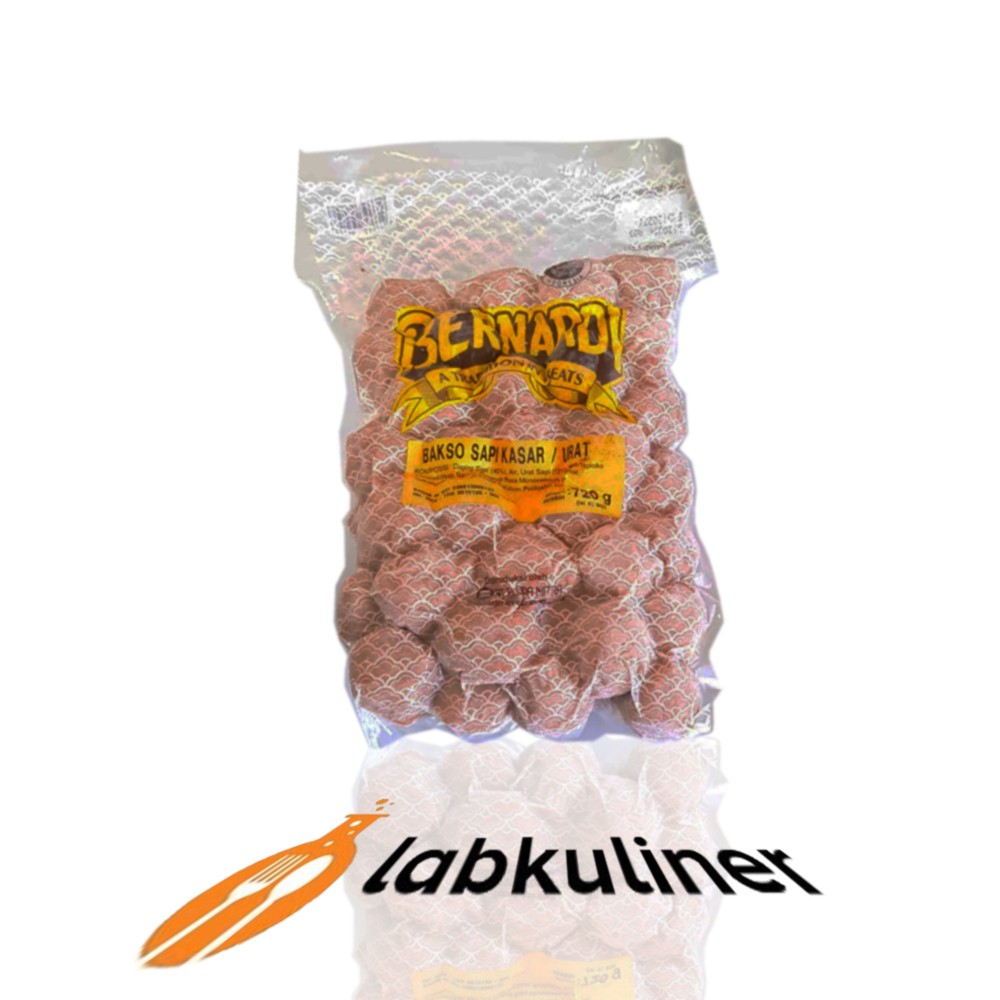 

BERNARDI Bakso Sapi Kasar / Urat 720gr 50 Pcs