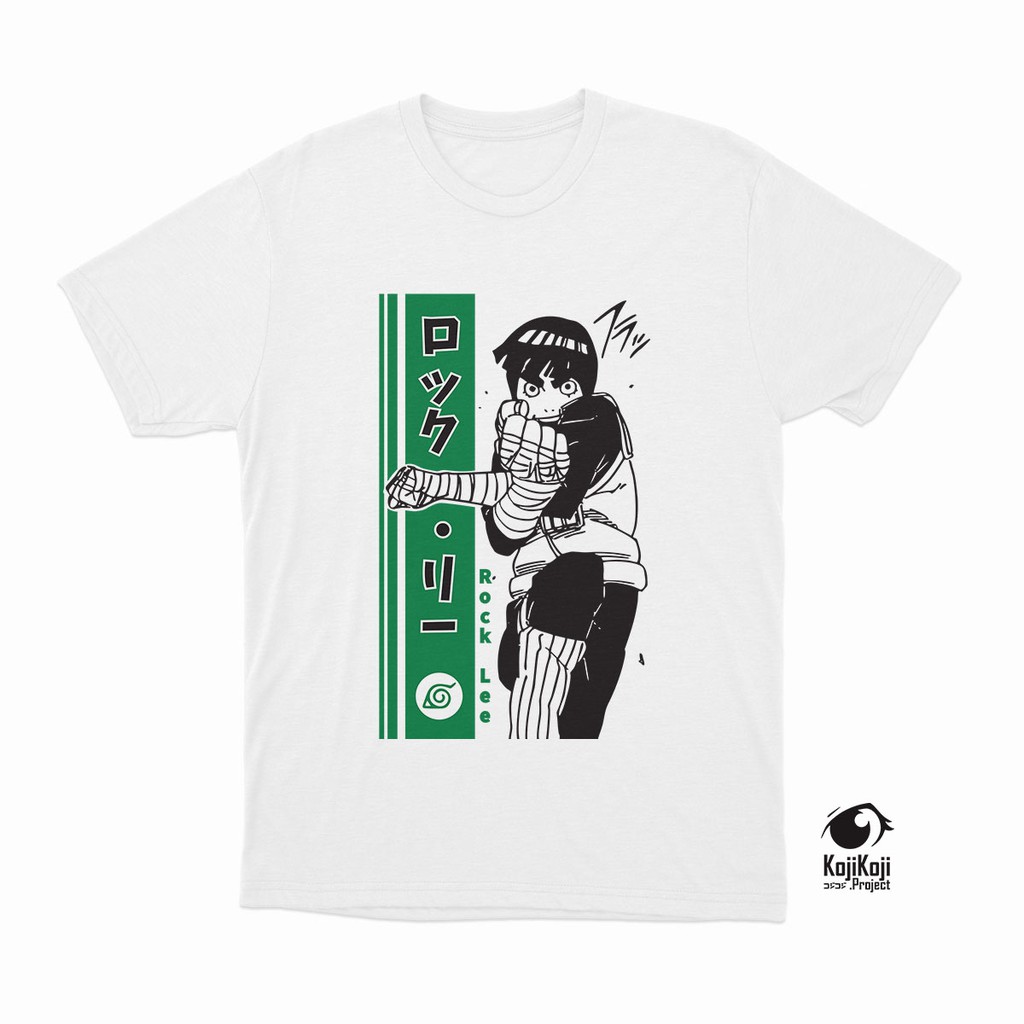 Kaos Anime Rock Lee - Naruto