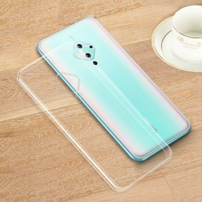 ORI Softcase Clear Case Sillikon Kondom Case Bening Casing Vivo Y9S