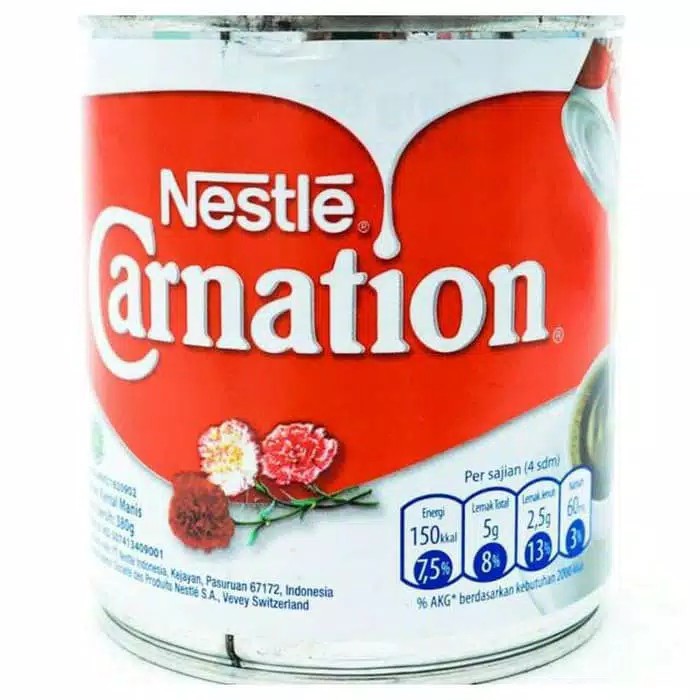 

Carnation Susu Kental Manis SKM Carnation 370 gr