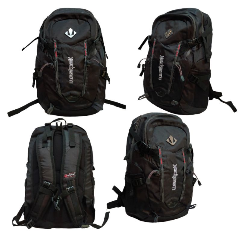 tas ransel laptop sporty outdoor- daypack - backpack - westpak 63WP716 original free raincover