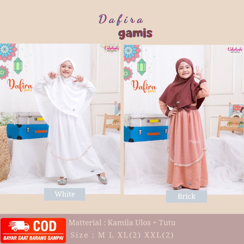 LABEBAH || GAMIS PESTA TUTU SYARI ANAK CEWEK USIA 4-9 TAHUN BAHAN KAMILA ULOS MIX TUTU DRESS MUSLIM 