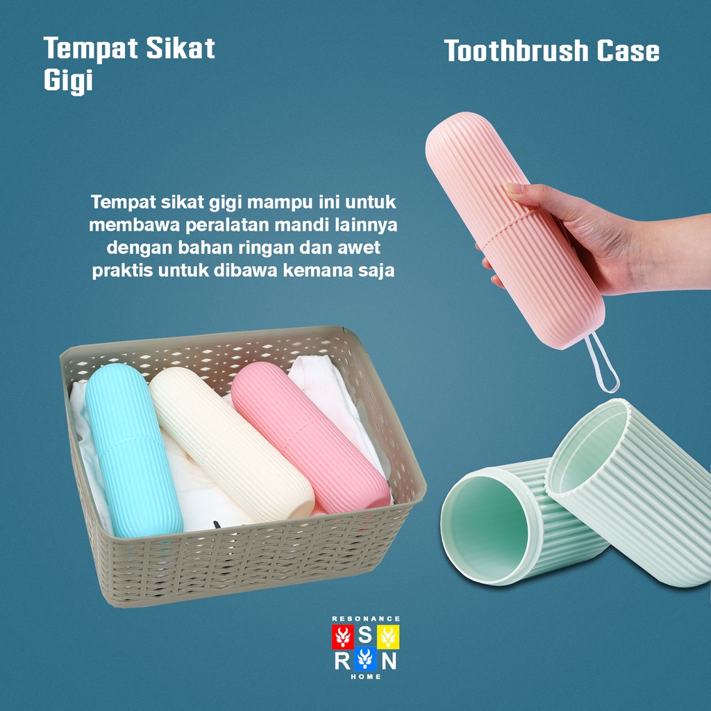 Botol Tempat Sikat Gigi Odol Travel / Tootbrush Case Portable