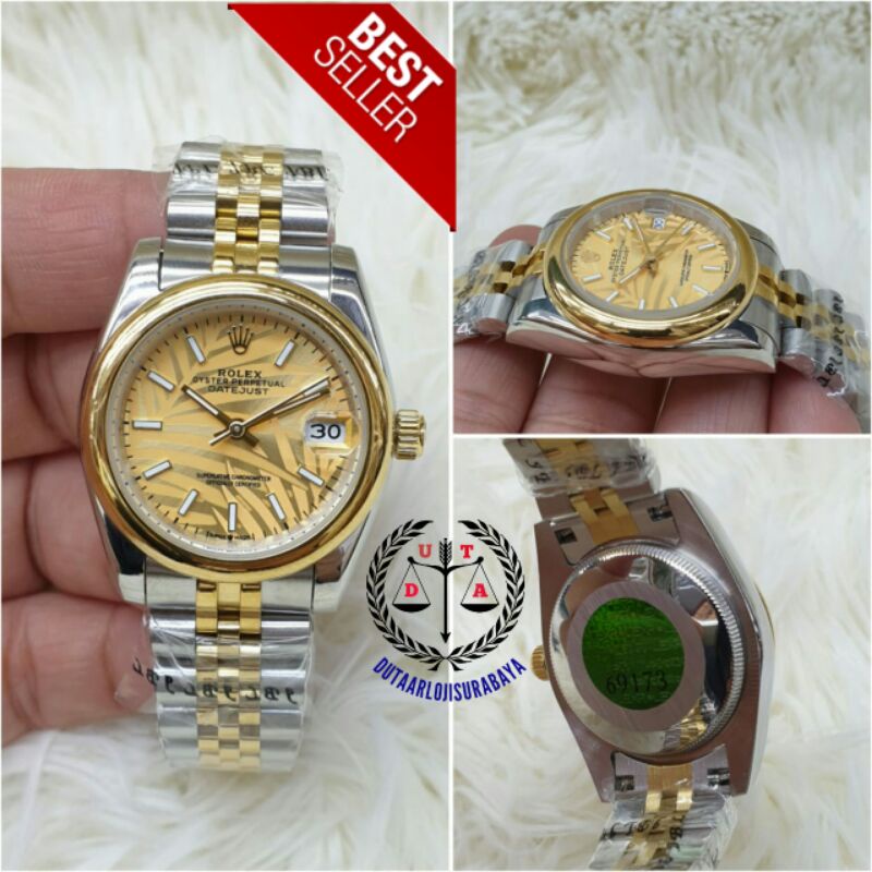 JAM TANGAN WANITA ROLEX DATEJUST AUTOMATIC KUALITAS ORIGINAL