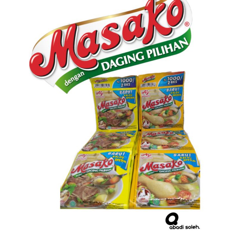 

Masako ayam & sapi renceng murah grosir pasti diskon