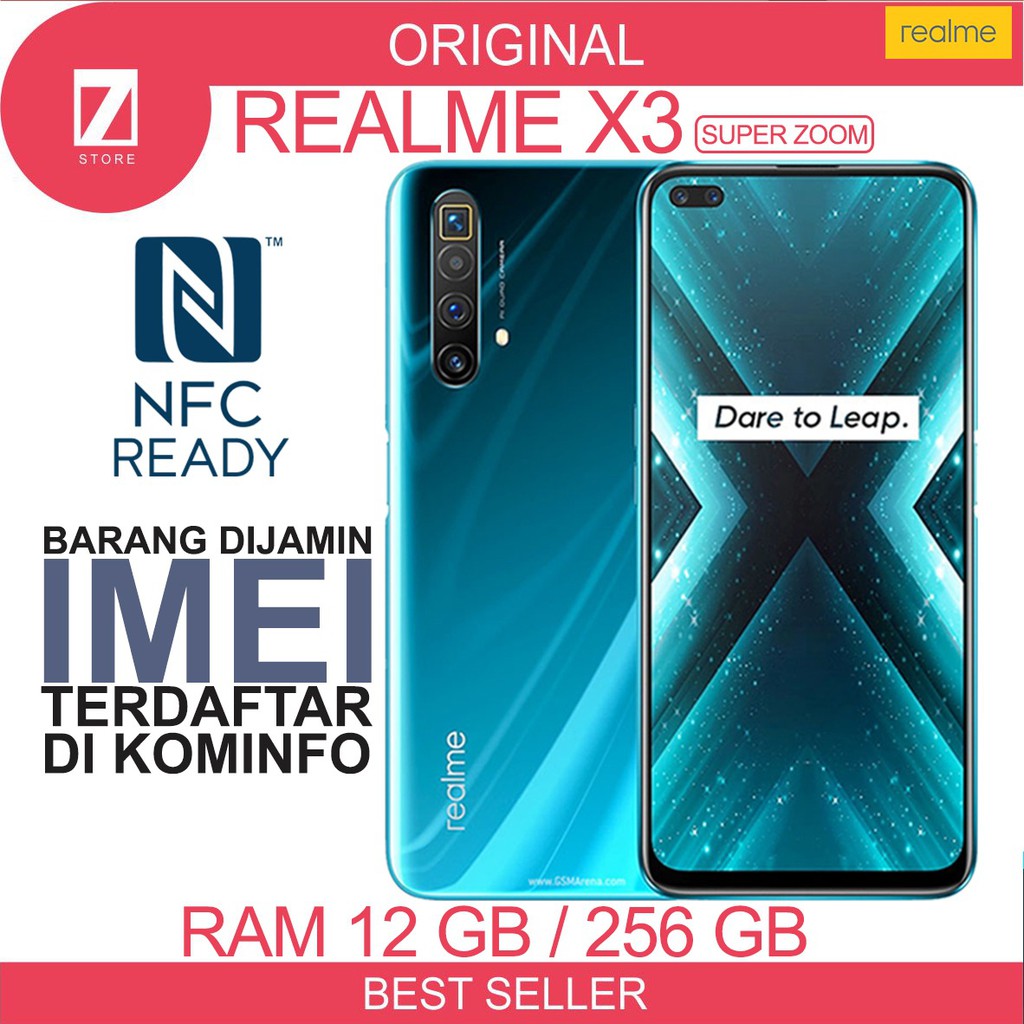 Realme X3 Super Zoom Ram 12GB Rom 256GB Original Realme
