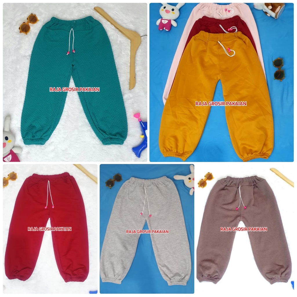 Celana Jogger Anak Polos Murah / Joger Pants Celana Panjang Anak Murah