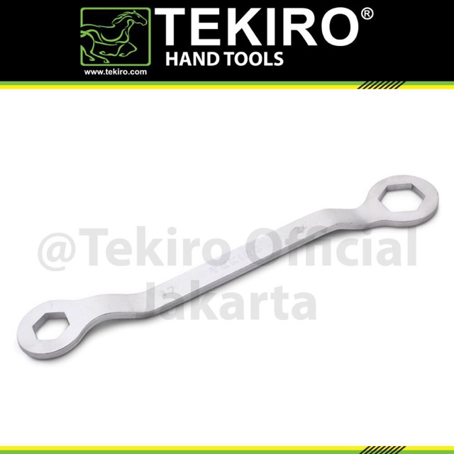 Kunci Blok Mesin Bengkok 17mm x 24mm Tekiro Kunci Buka Tutup Klep Motor