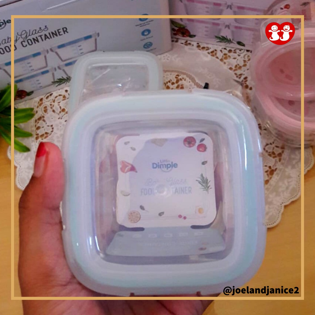 Little Dimple Mini Food Container - ECER 1 PCS