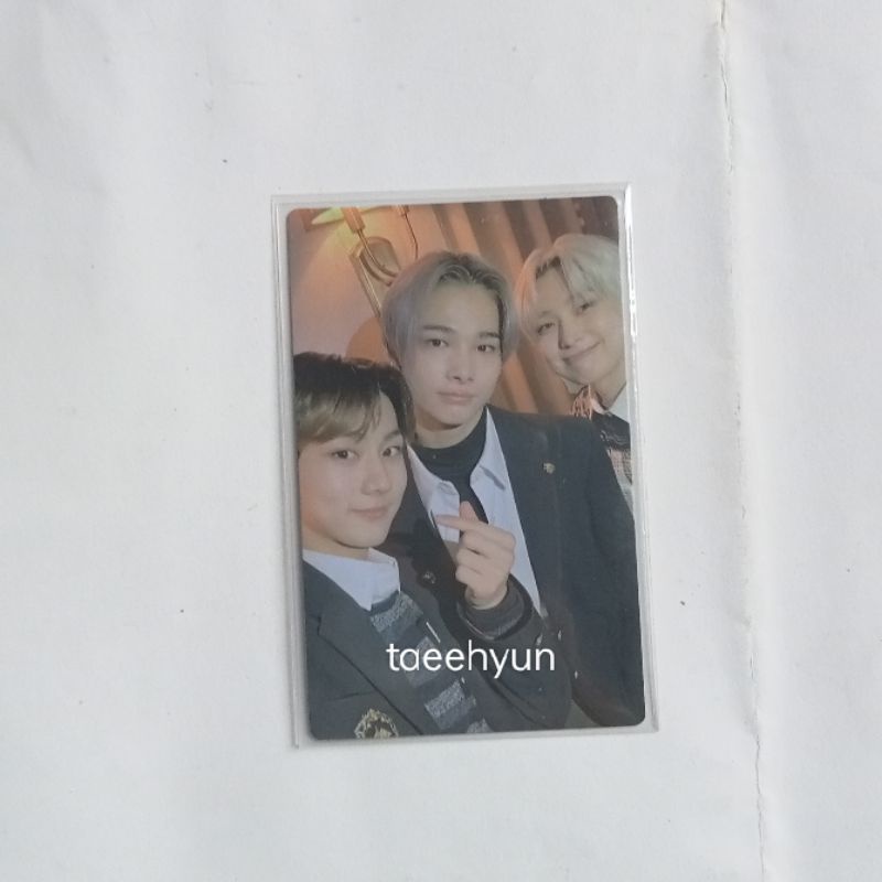 pc photocard pob bene benefit fever maknae line jungwon sunoo ni-ki