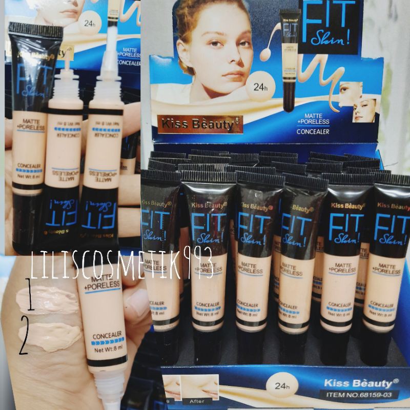 [NEW] ECER CONCEALER  KISS BEAUTY FIT SKIN/CONCEALER 68159