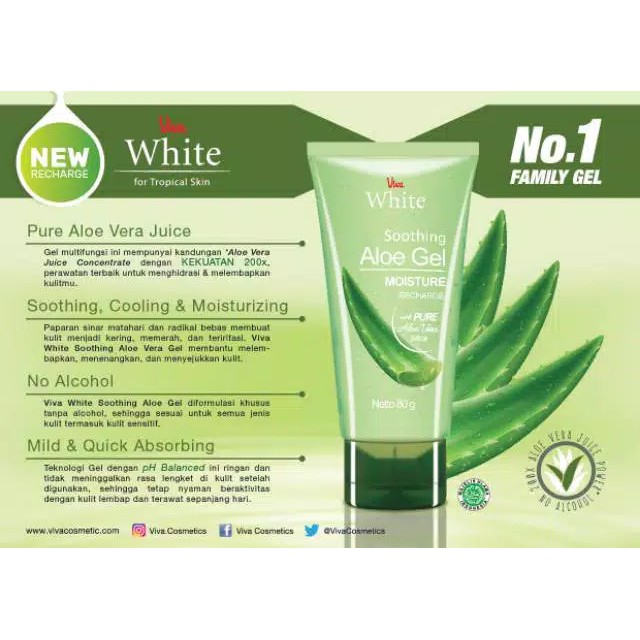 

VIVA WHITE ALOE GEL