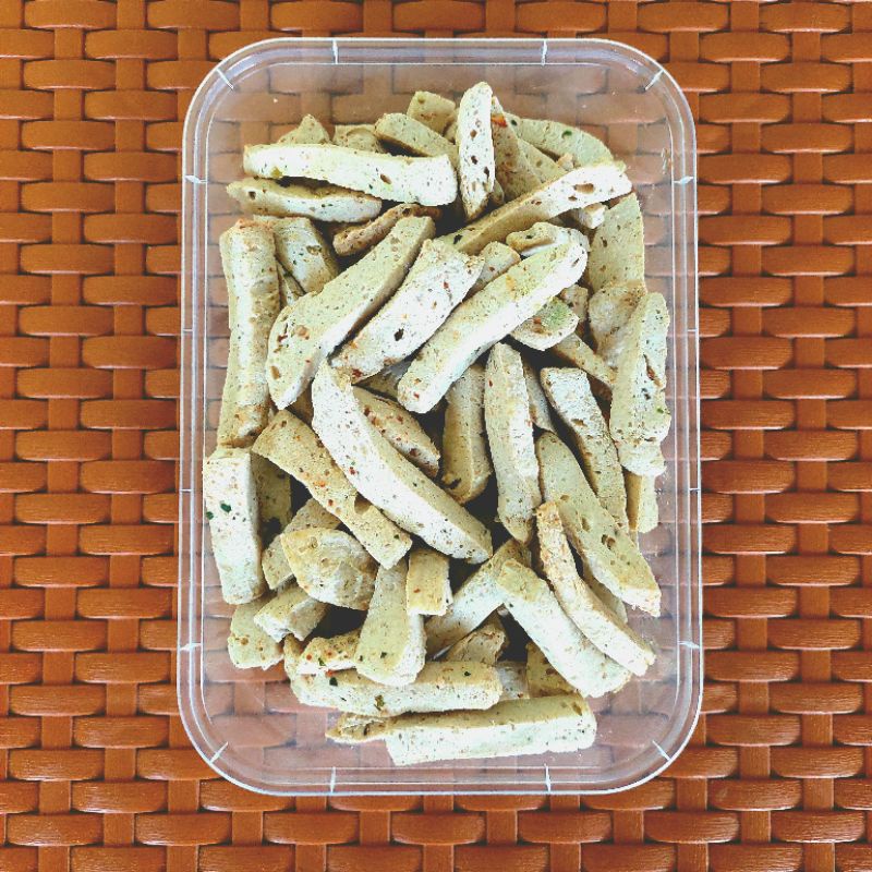 Basreng Daun Jeruk Bumbu Pedas Mantab-Ori Daun Jeruk