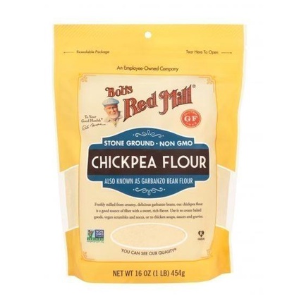 

Bob's Red Mill Chickpea / Garbanzo Bean Flour 454g | Tepung Vegan Keto