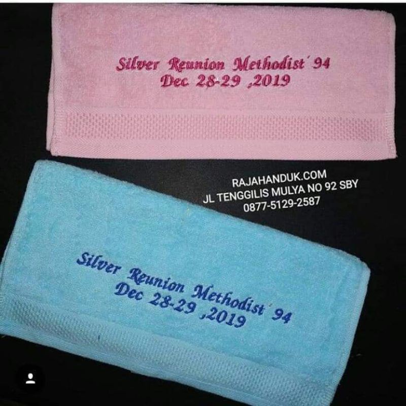 handuk bordir satuan