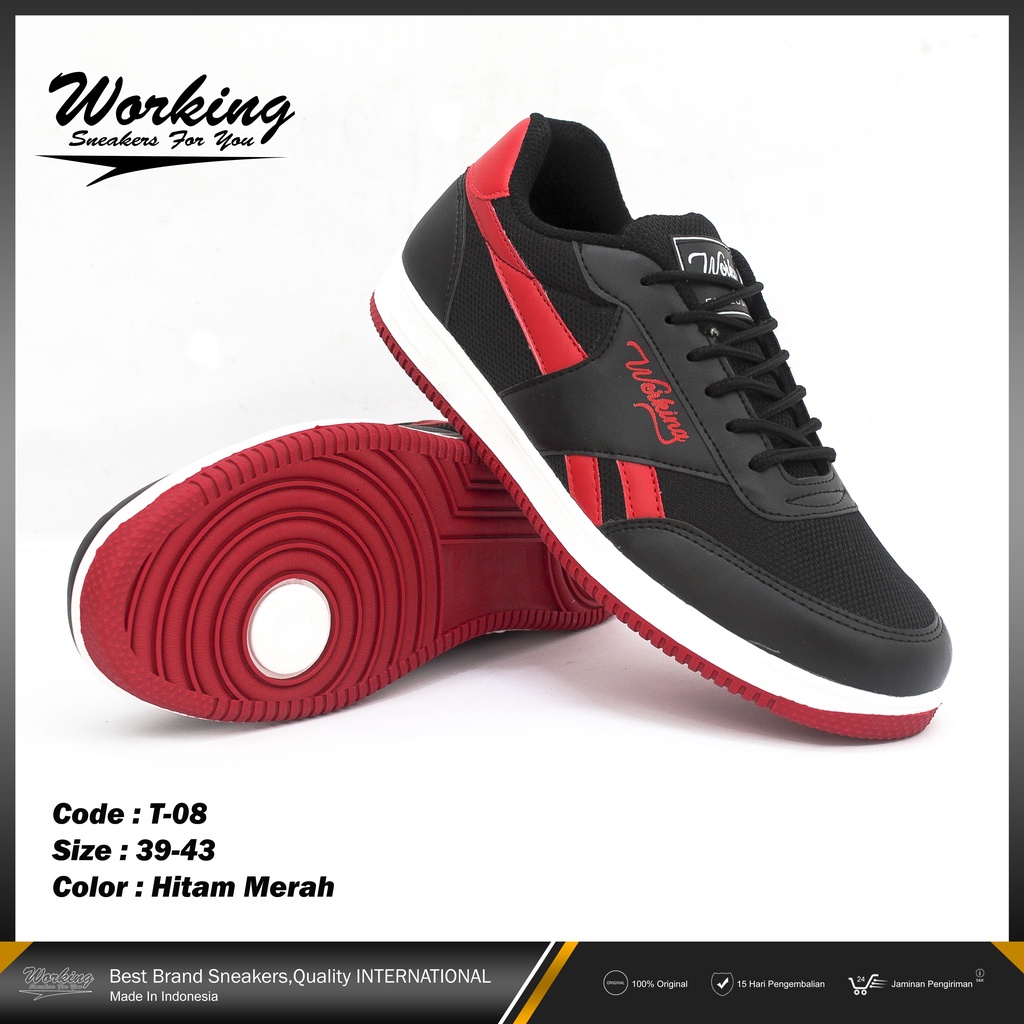 Working Sneakers For You Sepatu Kasual T-08