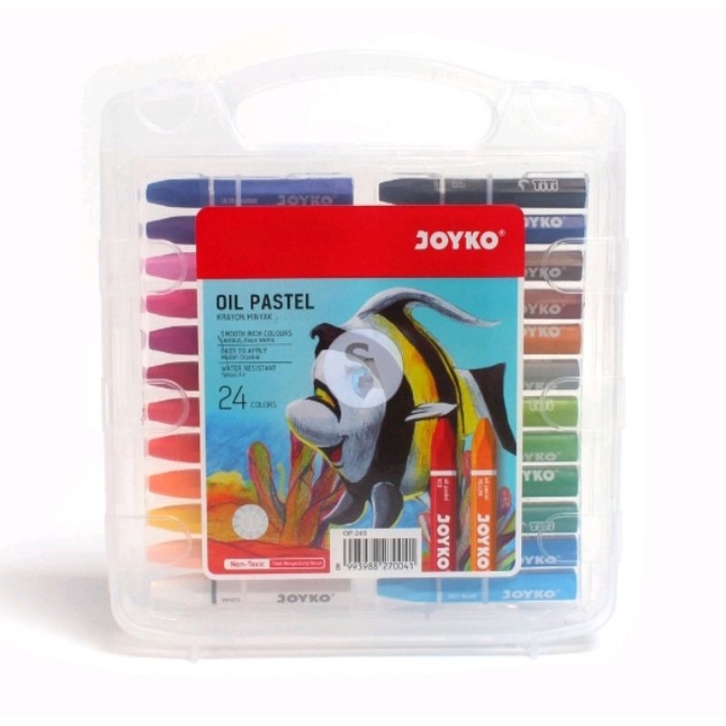 

Crayon / Oil Pastel Krayon Joyko 24 Warna