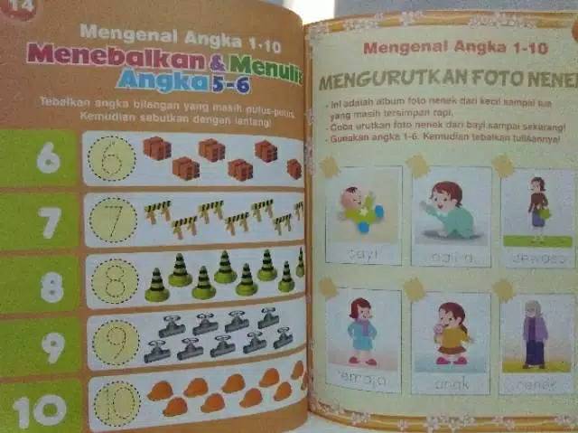 BUKU MATEMATIKA CERIA UNTUK TK &amp; PAUD