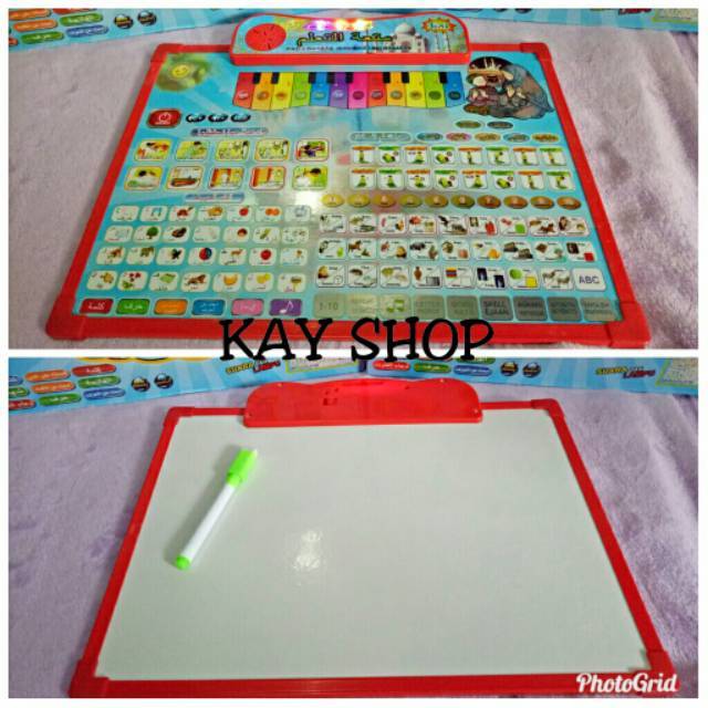 IPAD QURAN & PAPAN TULIS MAINAN EDUKASI MUSLIM