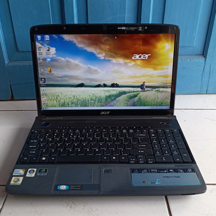 Acer Aspire 5739 VGA NVidia GeForce 1GB GT 240M HDD 500GB 16 Inch Gaming Gamer Laptop Second Bekas