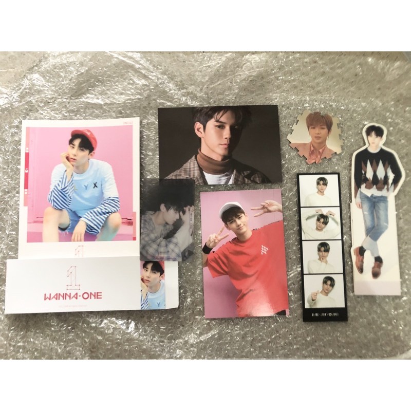 WannaOne stuff Ong seungwoo photo essay frame set daniel puzzle