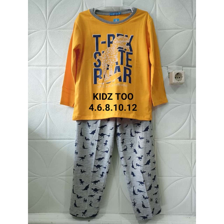 PIYAMA ANAK BAJU TIDUR KIDZ TOO ORIGINAL BRANDED MATAHARI