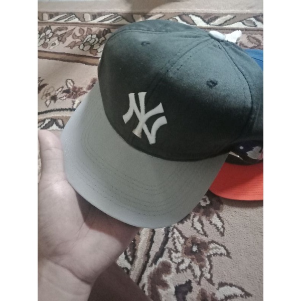 Vtg Yankees Blockhead Cap