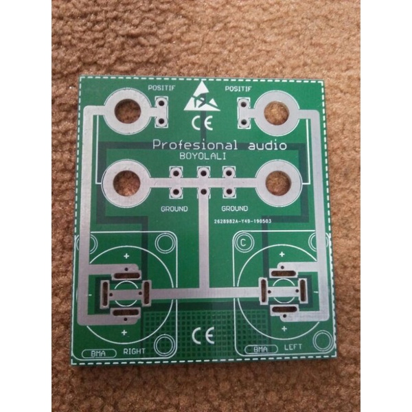 Pcb kit input balance panel belakang doble layer - pcb input balance box power CA GAS thunder axtron