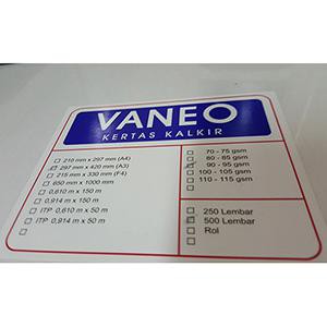 

Kertas / Kertas Kalkir / Natural Tracing Paper A3 90/95G Per Rim ( 500 Lbr )