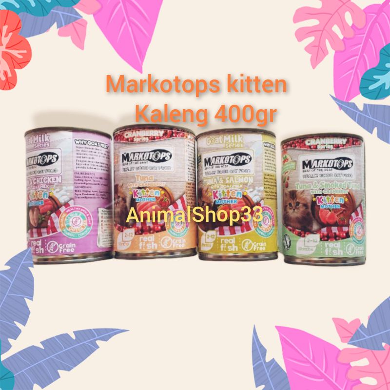 markotops kitten&mother kaleng 400gr