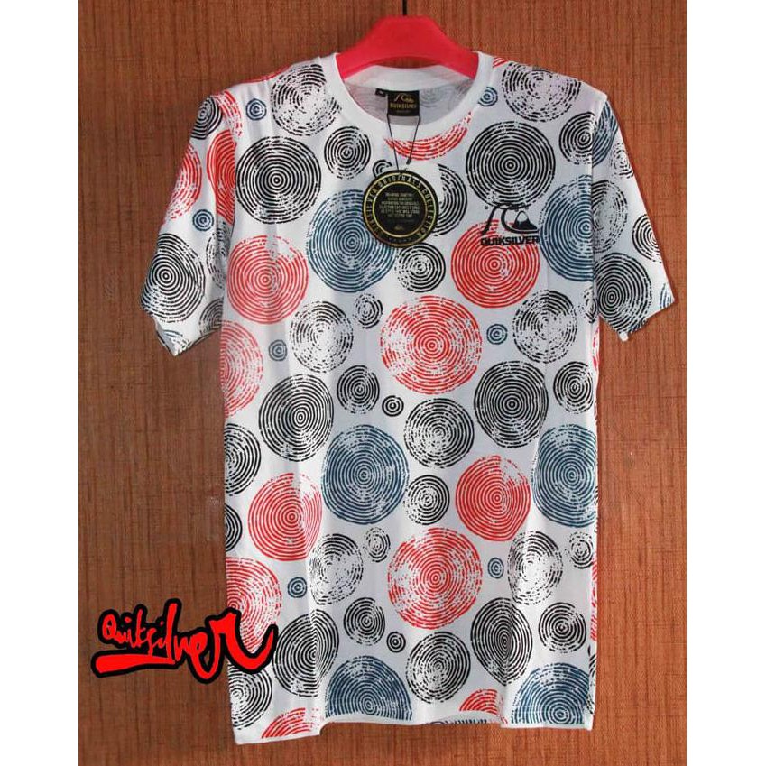 TERLARIS Baju Kaos distro surfing Quiksilver Fullprint 8