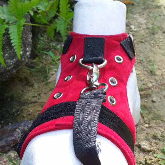 Rompi harness full red keren