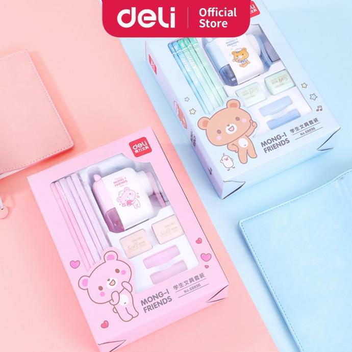

Deli Stationery set 4 in 1 68896