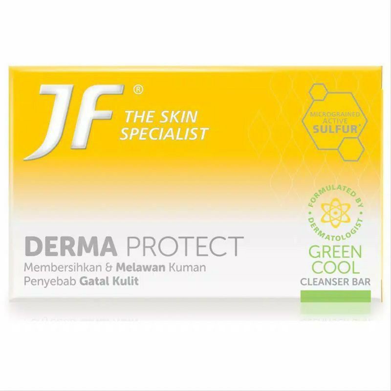 Jf sulfur DERMA PROTECT green cool 90 gram