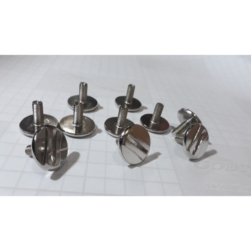 baut kaca helm kepala lebar