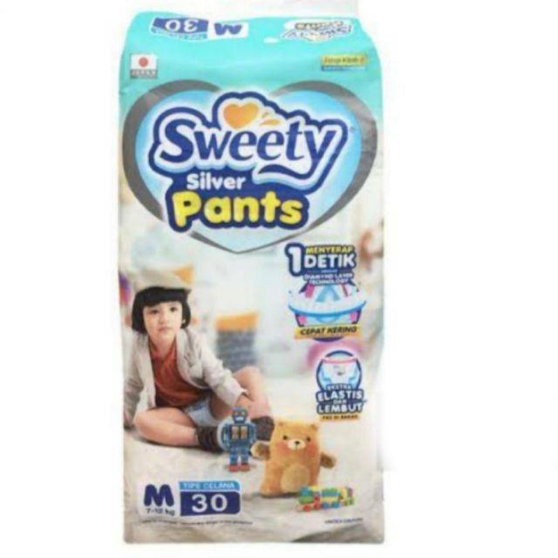 Popok Sweety Silver Pants M30