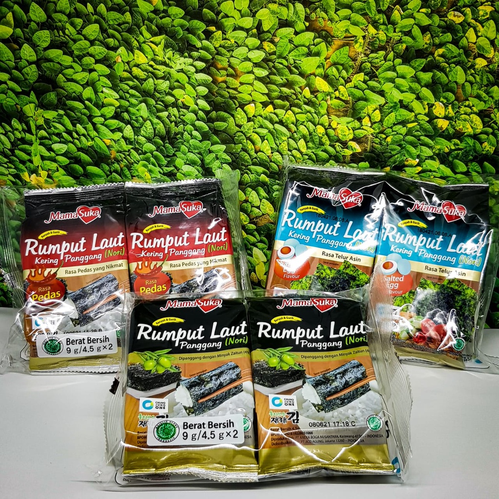

Mamasuka Rumput Laut isi 2 packs