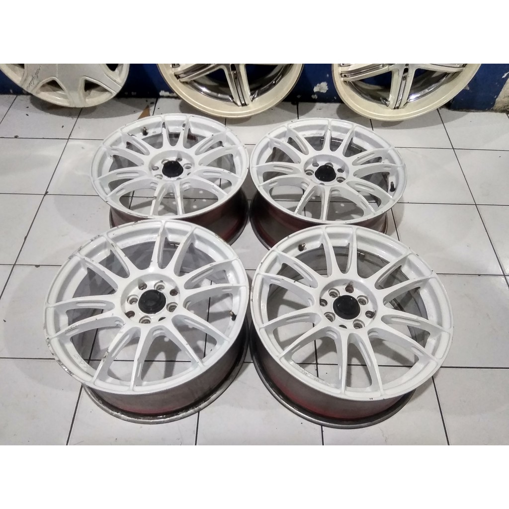 velg seken ring 17x75 pcd 4x100 4x114 seken murah