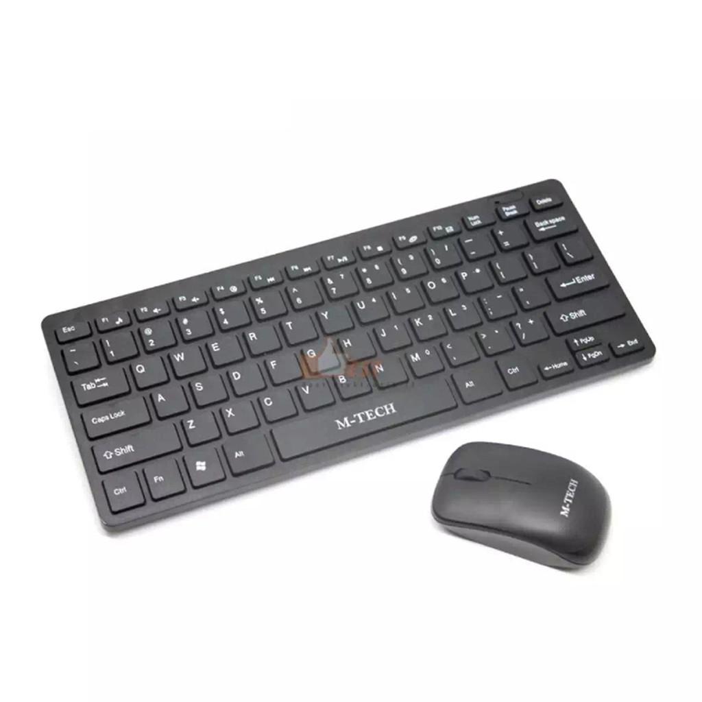 Keyboard Wireless Combo Paket Mouse PC komputer