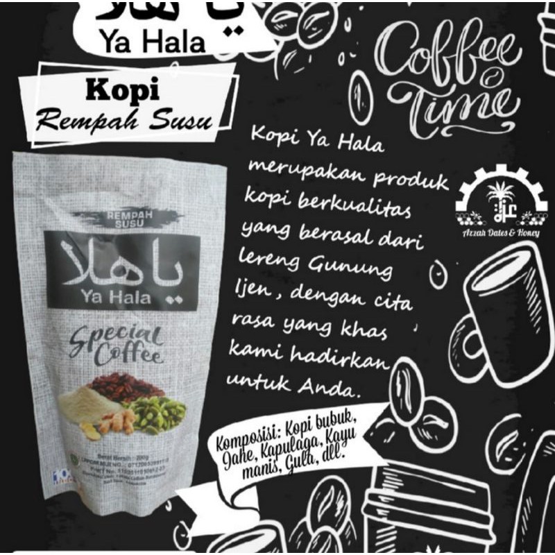 

Kopi Rempah Susu | Ya Hala Kopi